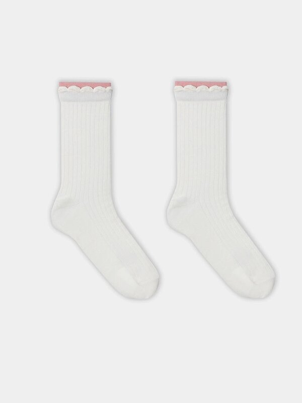 MARK FORMELLE Детские носки 575569 430K-3166 молочный /сухая роза