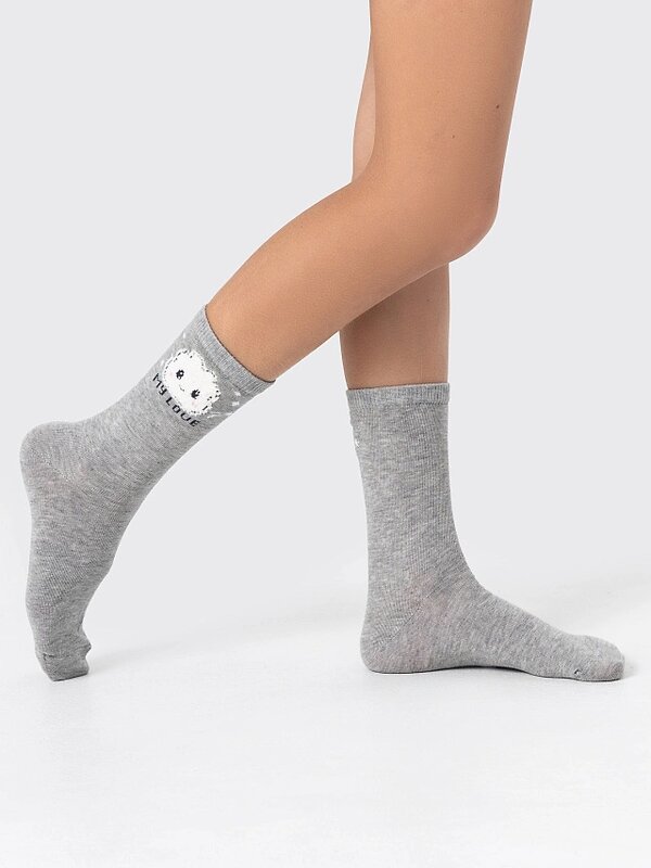 MARK FORMELLE Детские носки 575576 430K-3373 серый меланж