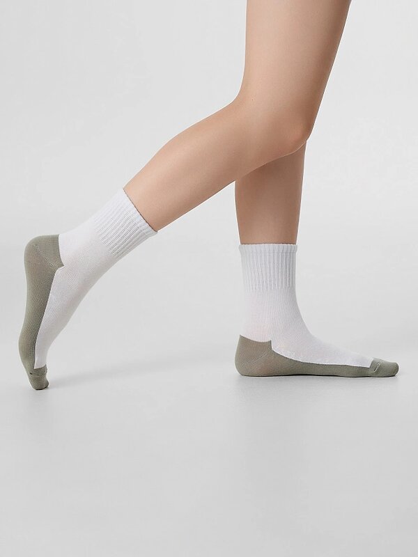 MARK FORMELLE Детские носки 575584 444K-3078 белый /оливка