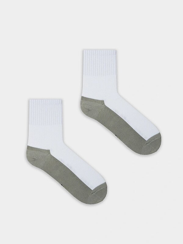 MARK FORMELLE Детские носки 575584 444K-3078 белый /оливка