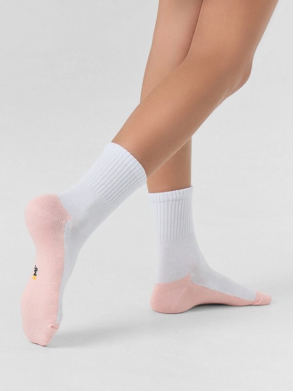 MARK FORMELLE Детские носки 575585 444K-3078 белый /розовый