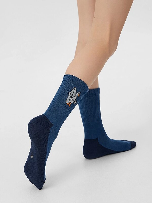 MARK FORMELLE Детские носки 575648 444A-3167 джинсовый /св.оливка /белый/