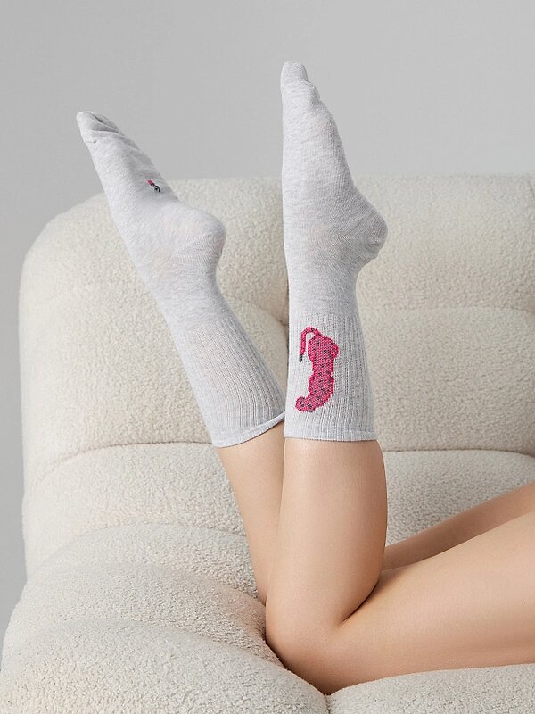 MARK FORMELLE Женские носки 575657 217K-2895 св.серый меланж