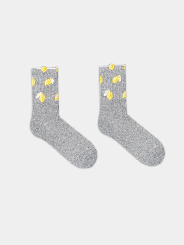 MARK FORMELLE Женские носки 575664 217K-3319 серый меланж