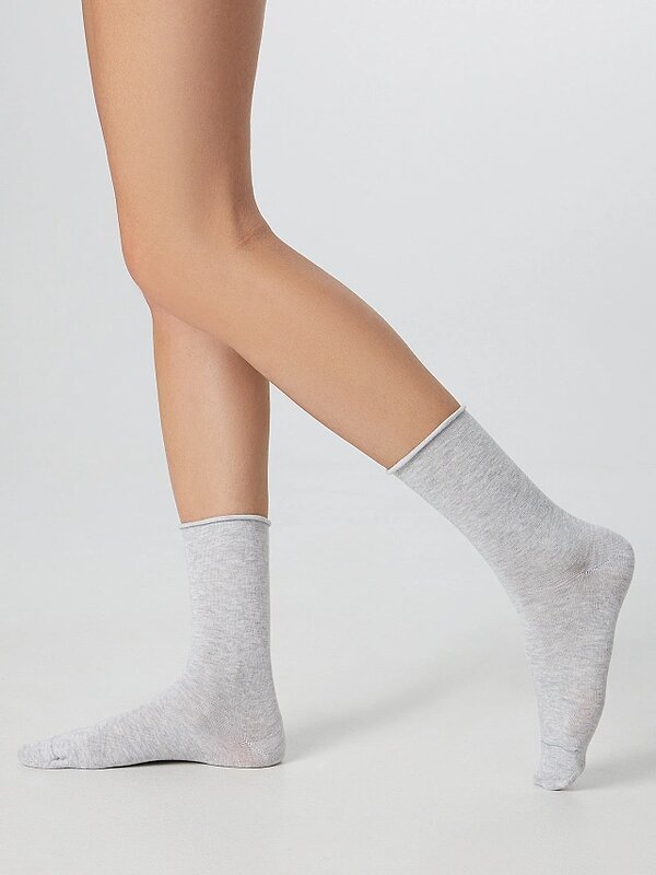 MARK FORMELLE Женские носки 575672 245K-1303 св.серый меланж