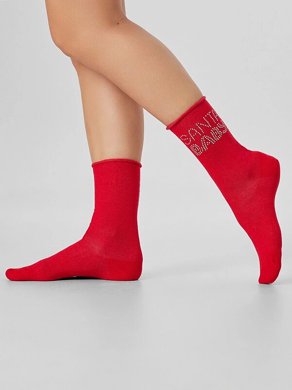 MARK FORMELLE Женские носки 575677 245K-3138 красный /санта