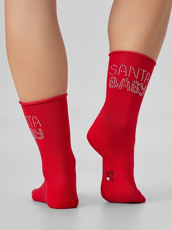 MARK FORMELLE Женские носки 575677 245K-3138 красный /санта