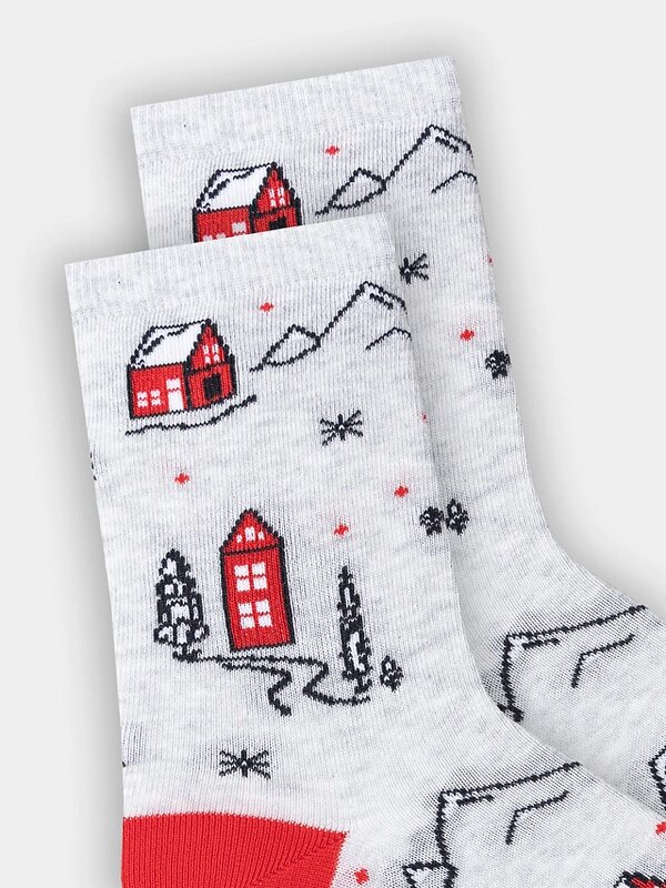 MARK FORMELLE Женские носки 575683 273K-3433 св.серый меланж