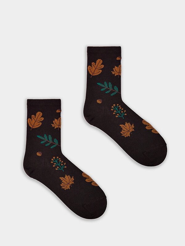 MARK FORMELLE Женские носки 575684 273K-3506 т.коричневый