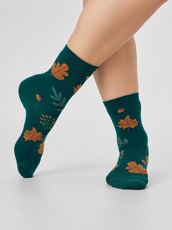 MARK FORMELLE Женские носки 575685 273K-3506 хвойный