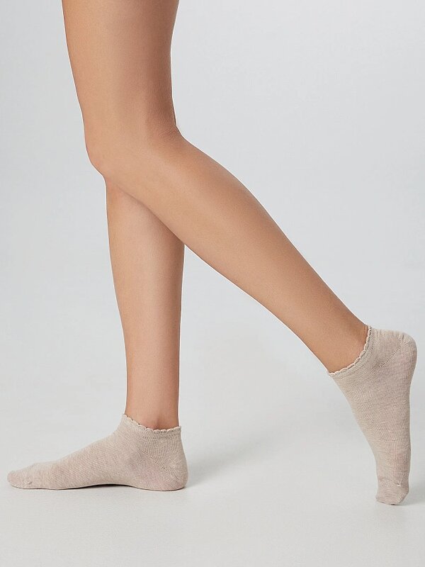MARK FORMELLE Женские носки 575690 3004K-3122 бежевый меланж