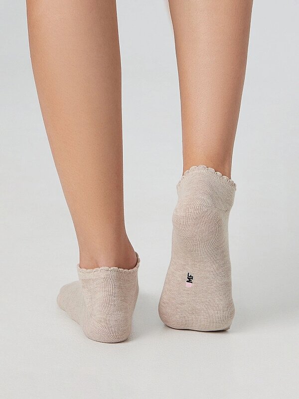 MARK FORMELLE Женские носки 575690 3004K-3122 бежевый меланж