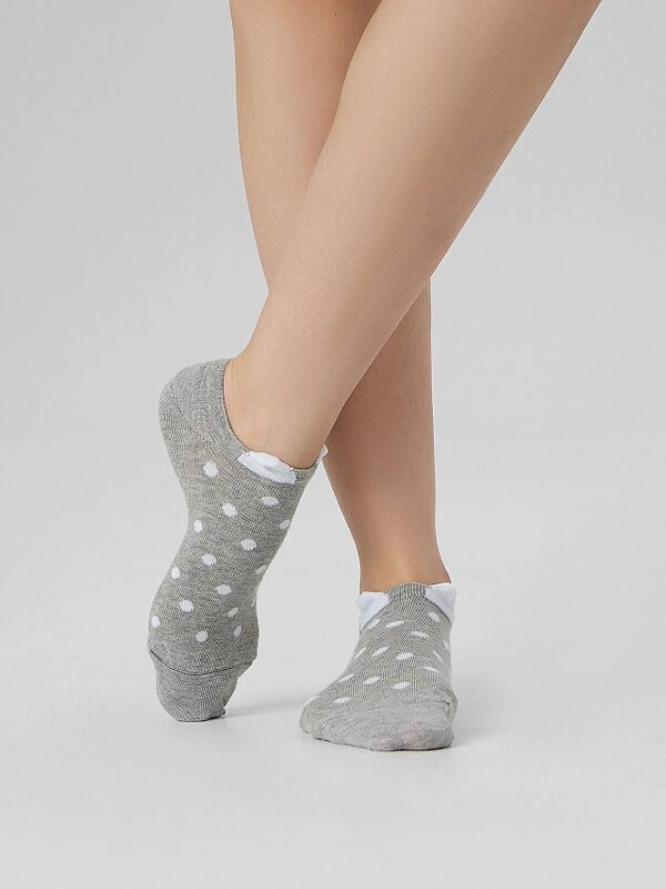 MARK FORMELLE Женские носки 575702 397K-2750 серый меланж