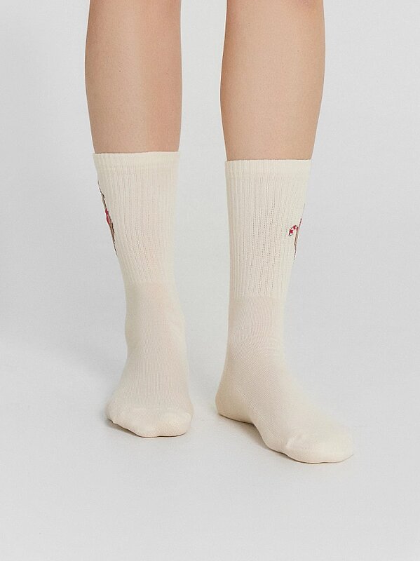 MARK FORMELLE Женские носки 575711 287K-2973 молочный