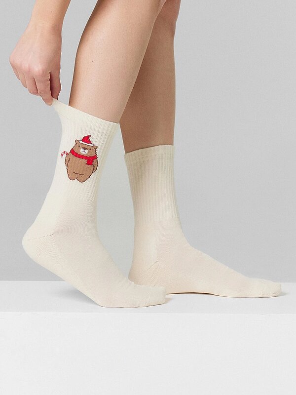 MARK FORMELLE Женские носки 575711 287K-2973 молочный