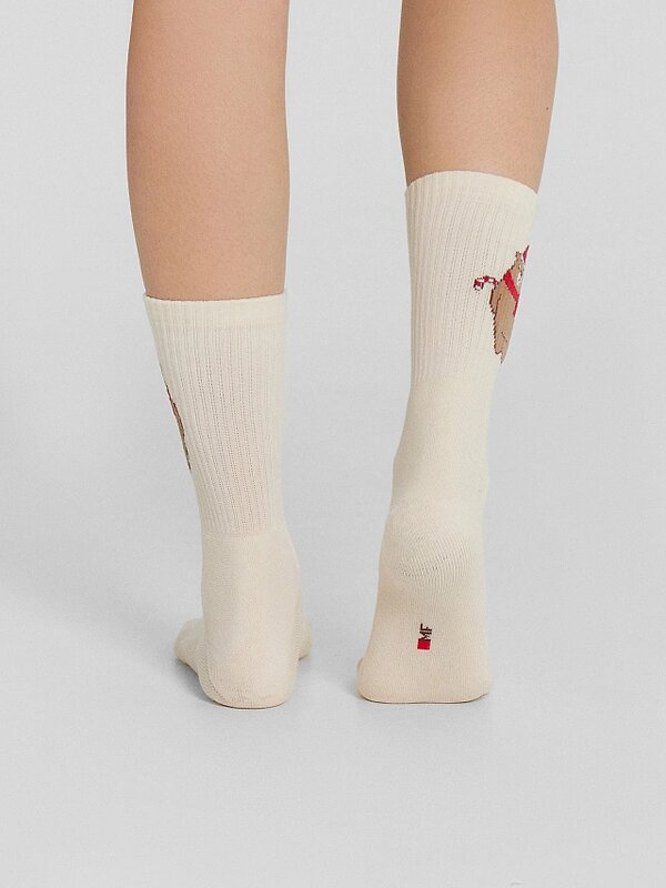 MARK FORMELLE Женские носки 575711 287K-2973 молочный