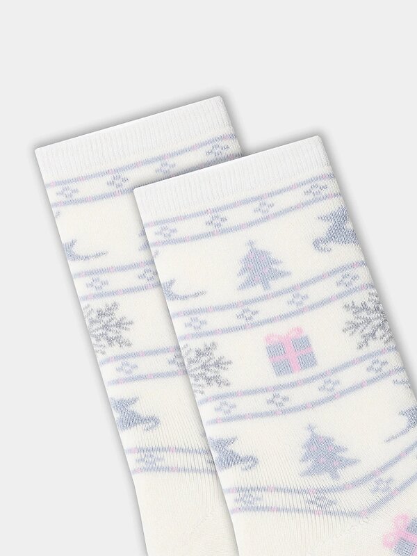 MARK FORMELLE Женские носки 575712 375K-1792 молочный