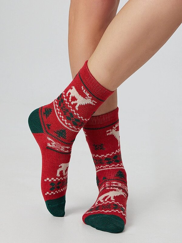 MARK FORMELLE Женские носки 575724 394K-1552 т.красный