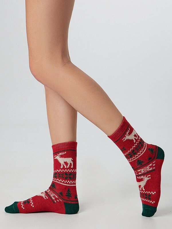 MARK FORMELLE Женские носки 575724 394K-1552 т.красный