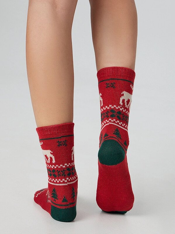 MARK FORMELLE Женские носки 575724 394K-1552 т.красный