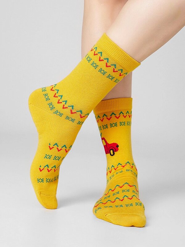 MARK FORMELLE Женские носки 575726 394K-2959 горчичный