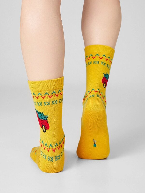 MARK FORMELLE Женские носки 575726 394K-2959 горчичный