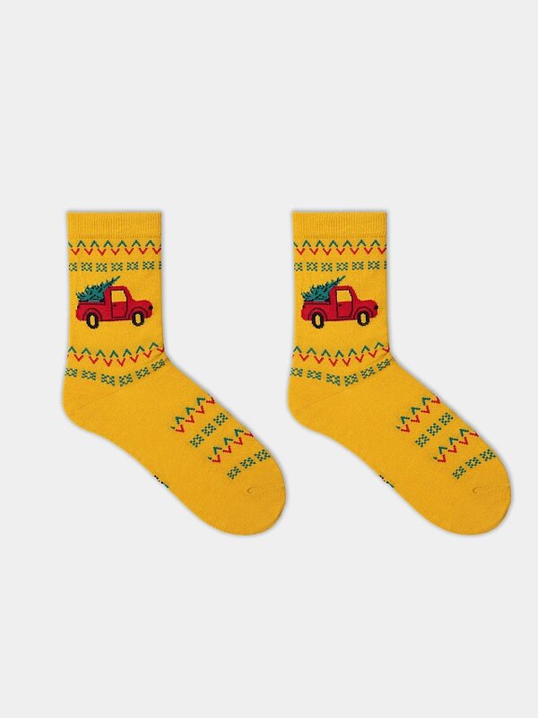 MARK FORMELLE Женские носки 575726 394K-2959 горчичный