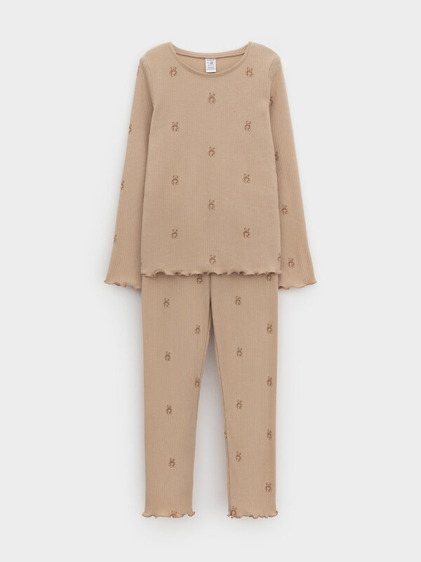 CROCKID Пижама 575736 К 1618 бежевый