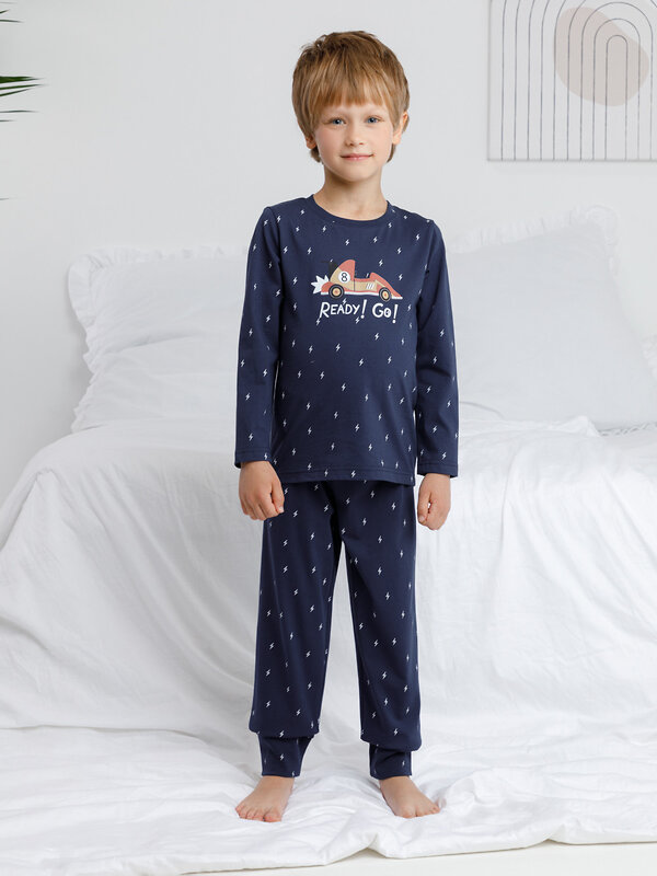 CROCKID Пижама 575746 К 1637 синий