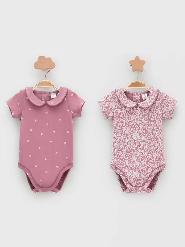 CROCKID Боди 575751 К 6540-2уп розовый