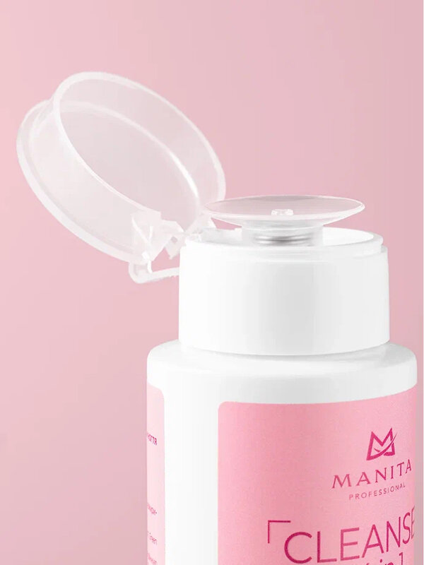 MANITA Обезжириватель для ногтей универсальный 4 в 1 / Bubble Gum, 150 мл 575806 28242 