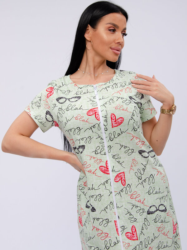 Malina Халат 575828 382н светло-зелёный