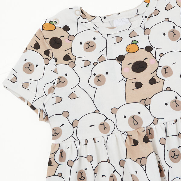 YOULALA Платье 575880 1338200711 белый/бежевый