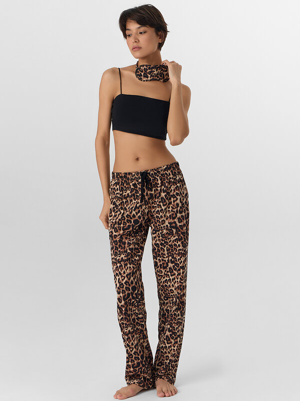 MARK FORMELLE Брюки 575888 532495 леопард на песочном