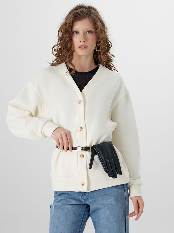 MARK FORMELLE Кардиган 575894 172114-1 молочный