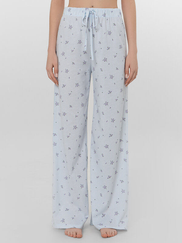 MARK FORMELLE Комплект 575906 592554 цветы на голубой полоске