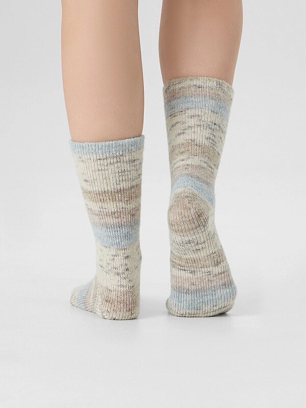 MARK FORMELLE Женские носки 575909 399K-3364 коричневый /голубой