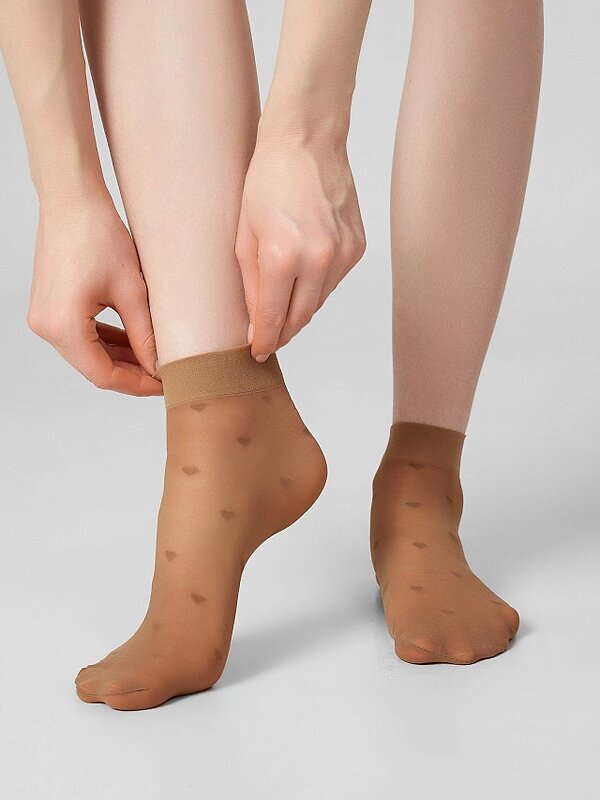MARK FORMELLE Женские носки 575913 262PA-3307 бронзовый