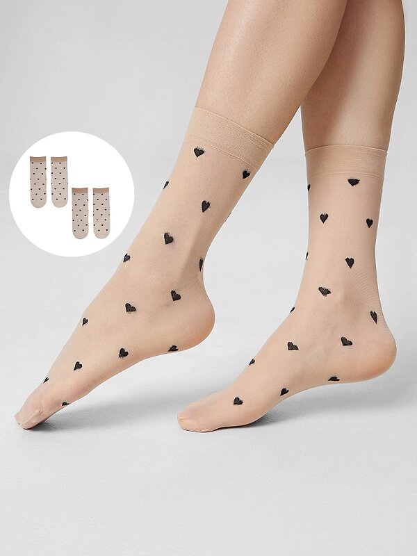 MARK FORMELLE Женские носки 575917 280PA-1674 нюдовый-2/