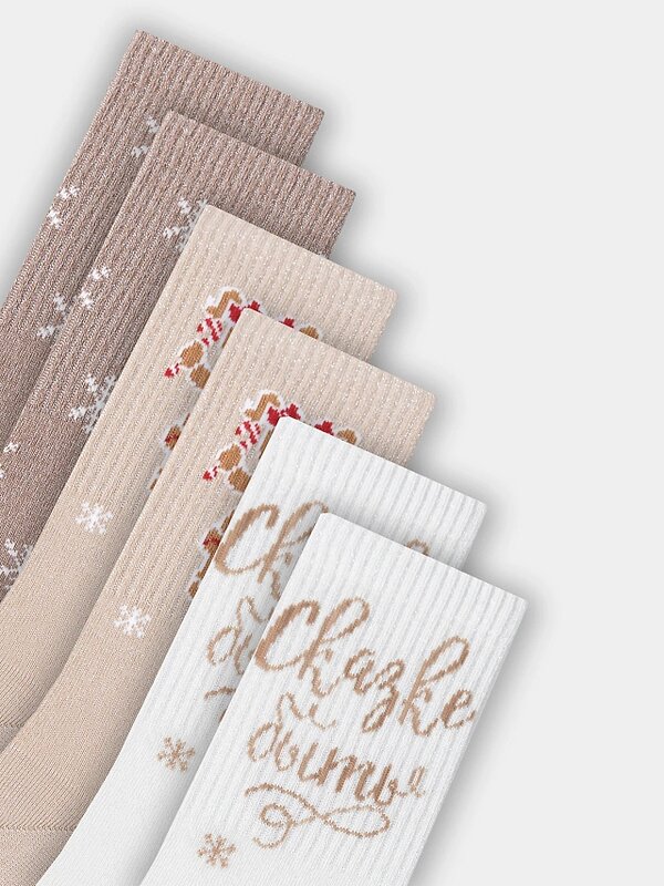 MARK FORMELLE Женские носки 575920 217A-2164 молочный /капучино /карамель/