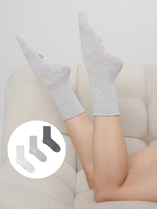 MARK FORMELLE Женские носки 575927 245A-1303 св.сер.мел /сер.мел /т.сер.мел/