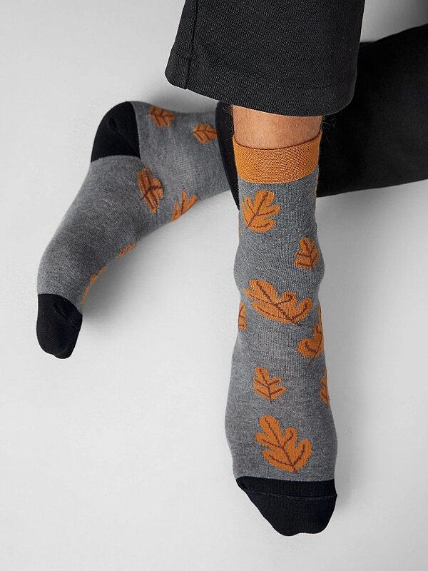 MARK FORMELLE Мужские носки 575937 017K-3346 т.серый меланж