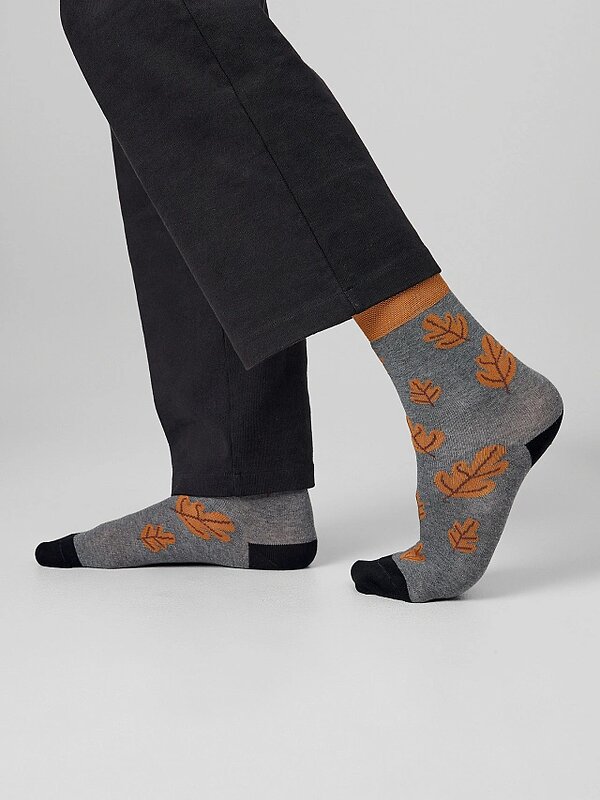 MARK FORMELLE Мужские носки 575937 017K-3346 т.серый меланж