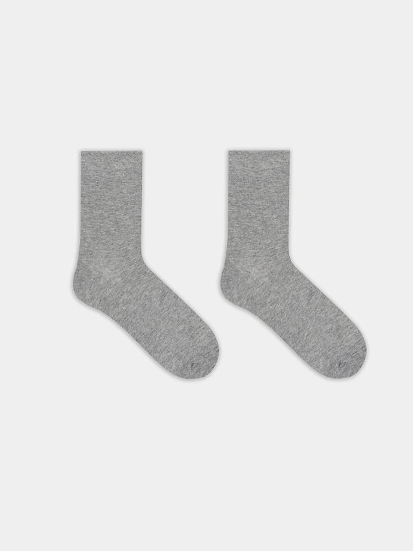 MARK FORMELLE Мужские носки 575940 028BAS-1535 серый меланж