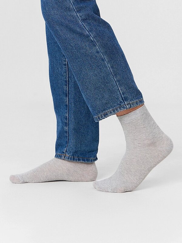 MARK FORMELLE Мужские носки 575941 061K-3089 серый меланж