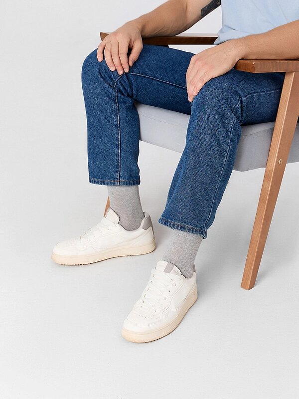 MARK FORMELLE Мужские носки 575941 061K-3089 серый меланж