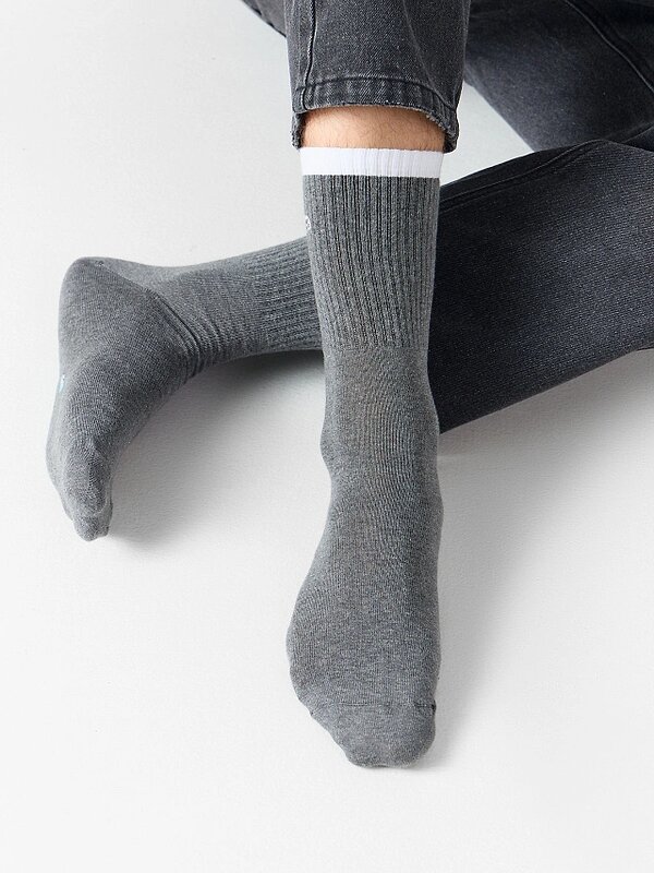 MARK FORMELLE Мужские носки 575944 107K-2910 т.серый меланж