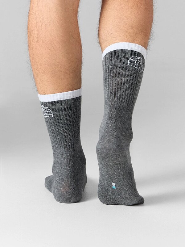 MARK FORMELLE Мужские носки 575944 107K-2910 т.серый меланж