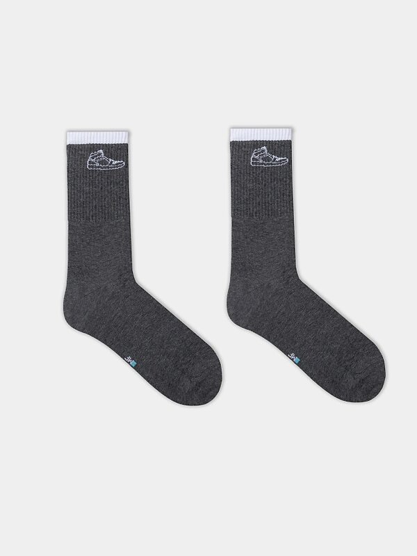 MARK FORMELLE Мужские носки 575944 107K-2910 т.серый меланж