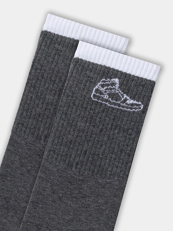 MARK FORMELLE Мужские носки 575944 107K-2910 т.серый меланж